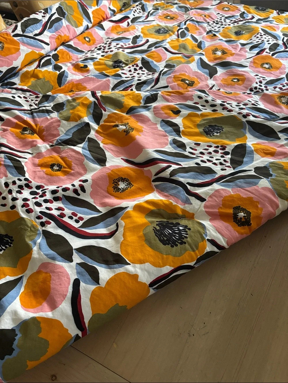Marimekko Twin Duvet - Rosarium Print